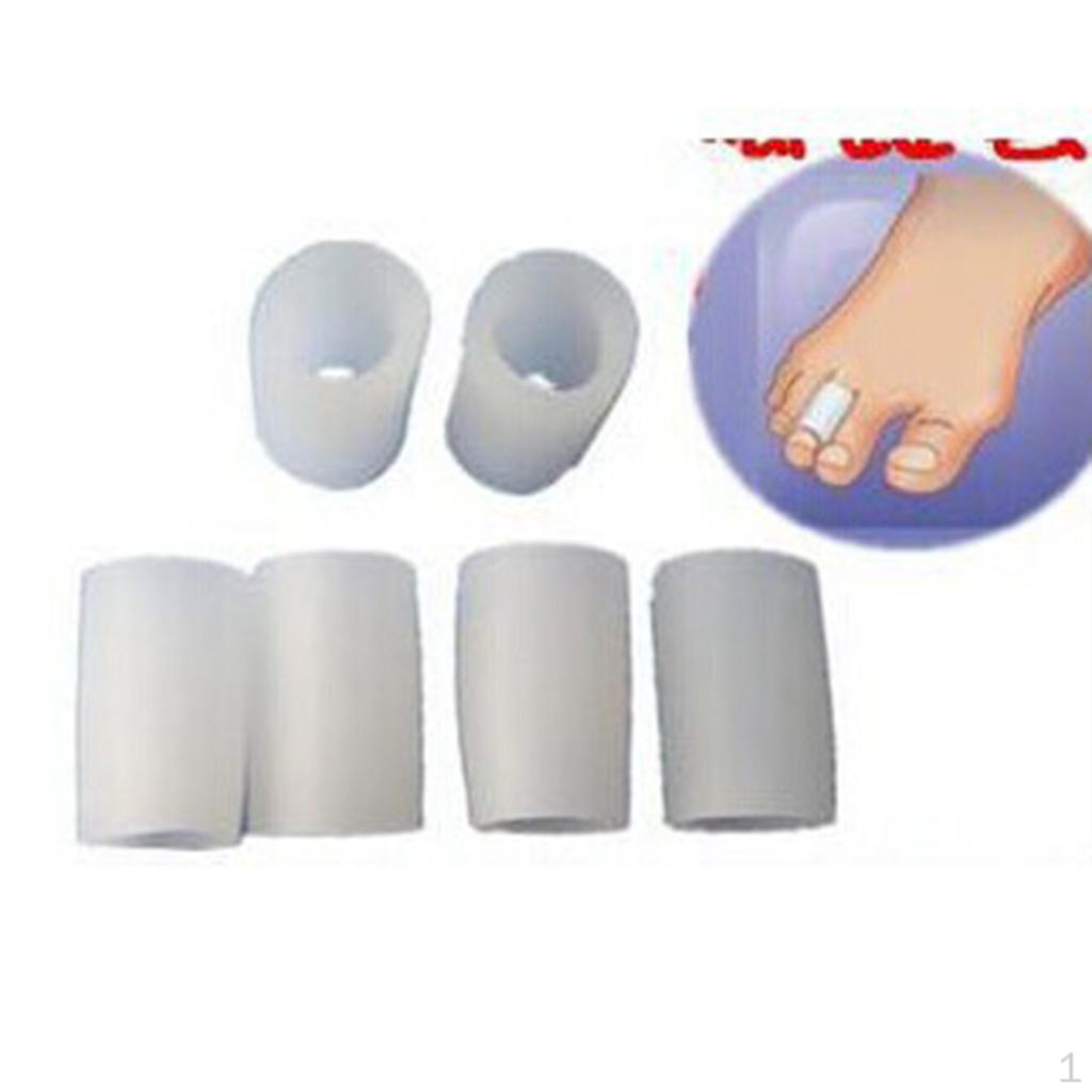 

20 гелевых носков, выбор размера — белый, S