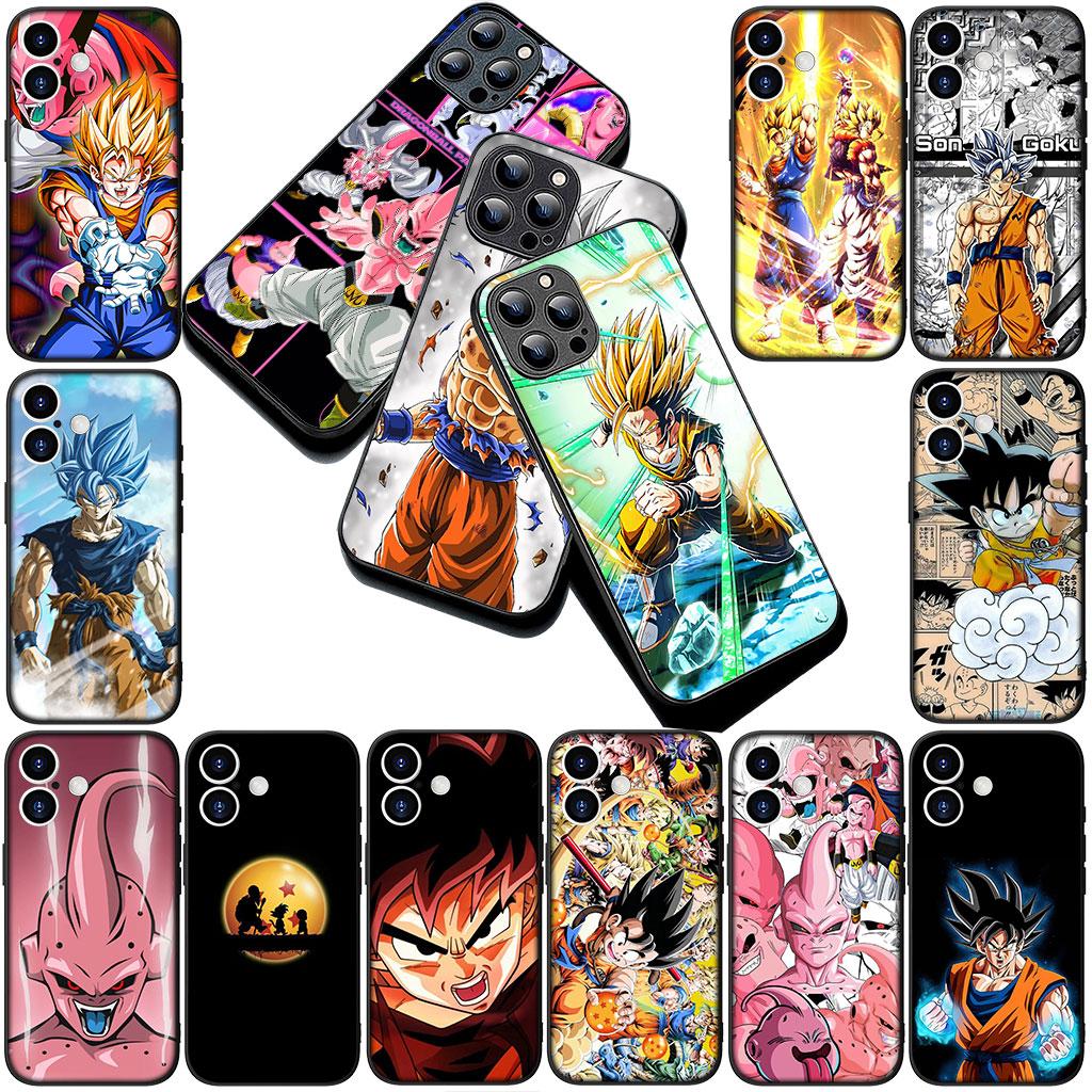Phone Cover for Apple iPhone 17 Air 12 13 Pro Max Mini ProMax 7 + 8 Plus 7+ 8+ Soft Silicone Case Majin Buu Dragons Balls Goku