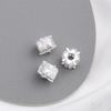 14K Gold-Plated Zircon Spacer Beads for DIY Jewelry