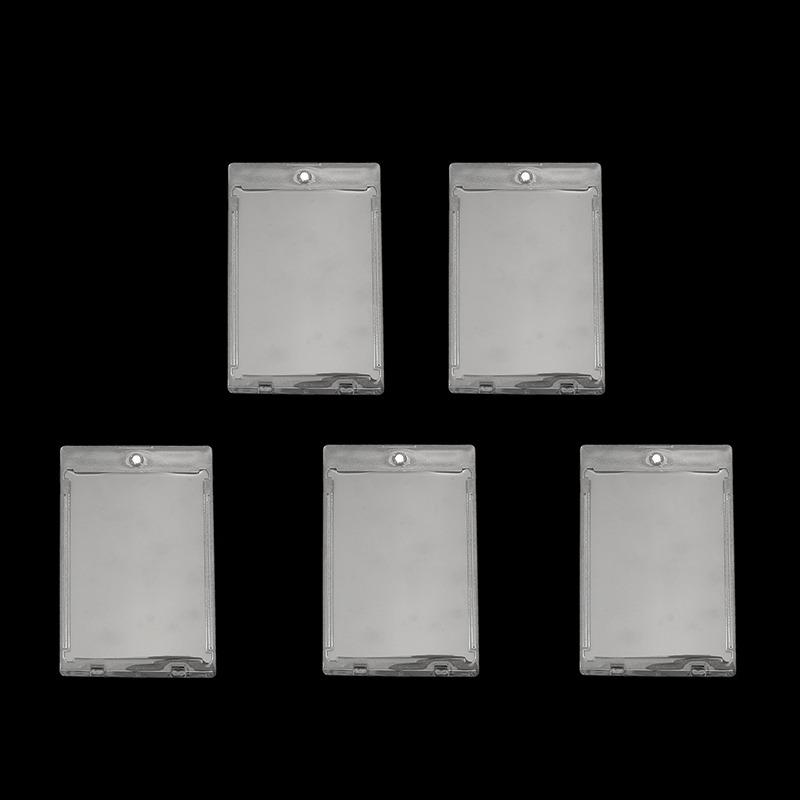 10-1PCS Magnetic Cards Holder 35PT Hard For Korean Kpop Idol Photo Cards Clear Protector Case Sports Trading Card Holder Sleeve