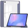 Tablet Case For Galaxy Tab S10FE+ 13.1 S10FE Plus X620 Tri-Fold Stackable Acrylic Pen Slot Case