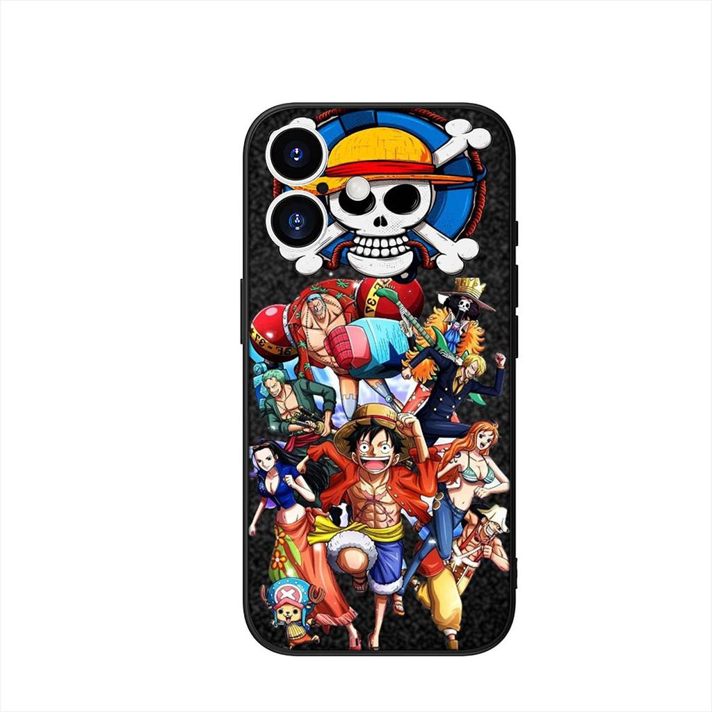 One Pieces Luffy Roronoa Zoro Sanji Phone Cover Case for Apple iPhone 17 16 15 11 Pro XS Max XR 6 7 8 Plus + SE 2020 5 16E