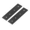2PCS 4 Hole Connecting Plates Aluminum Alloy Flat Straight Brackets Metal Fastener Accessories 2020