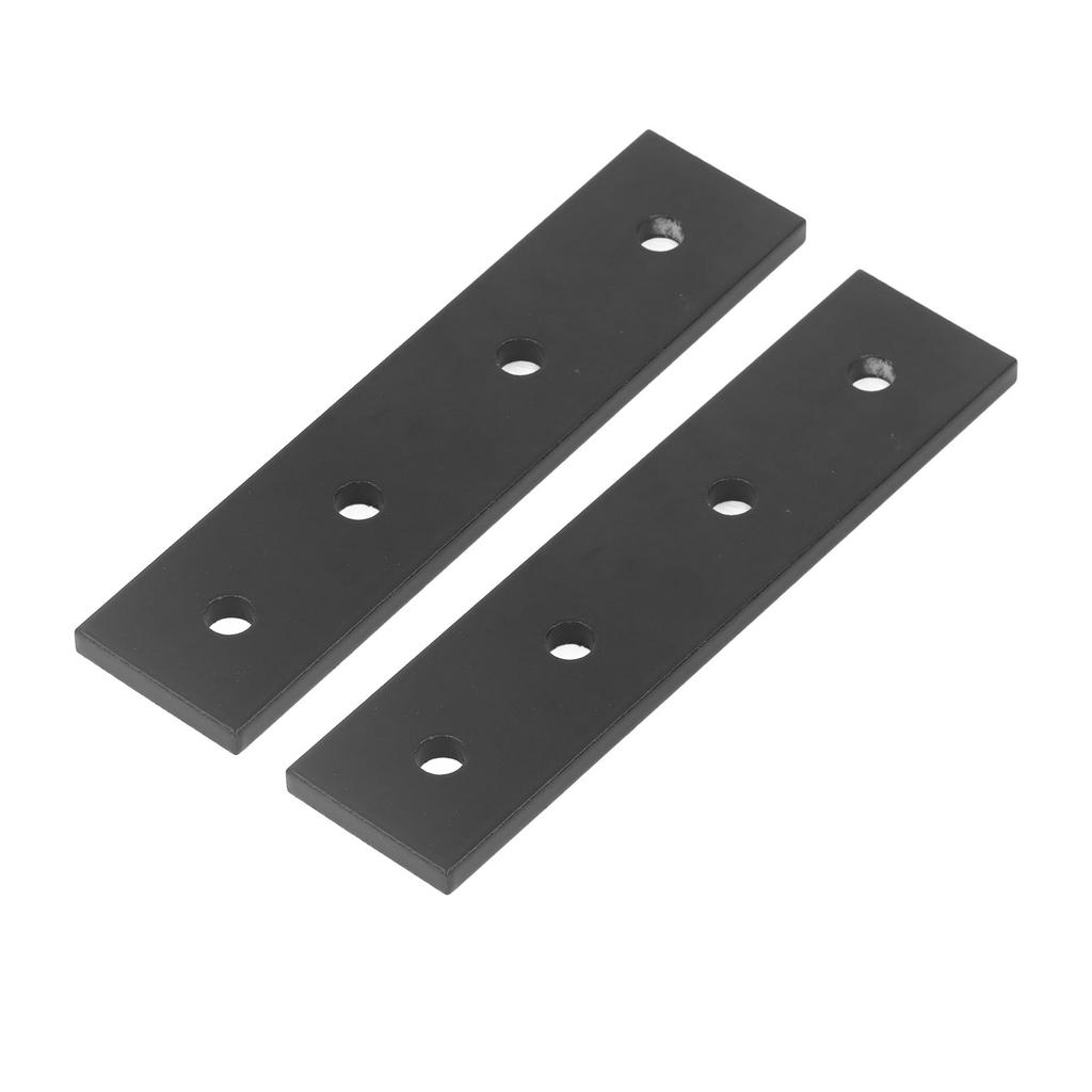 2PCS 4 Hole Connecting Plates Aluminum Alloy Flat Straight Brackets Metal Fastener Accessories 2020