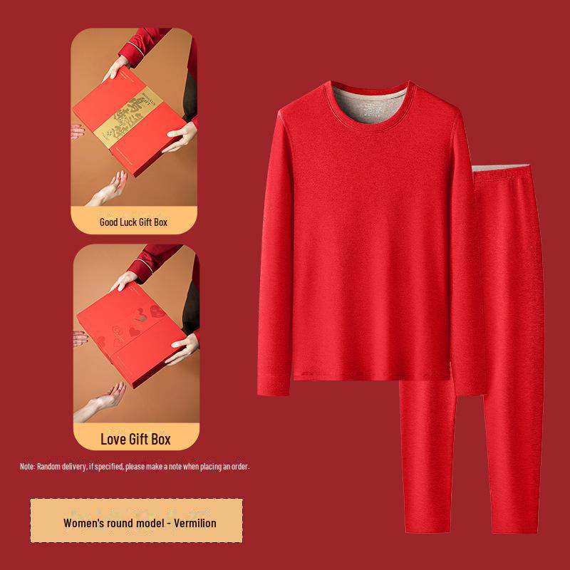 Set dámského termoprádla z hedvábné vlny – jednobarevné, plus sametové, husté na podzim/zimu.