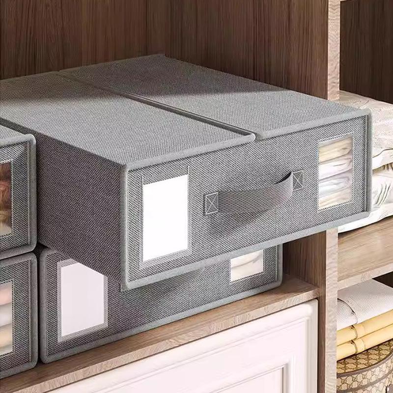 Čtyřdílná ložnicová sestava: Povlak na peřinu, Skládací úložné boxy, Organizér do skříně