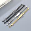 Durable Stainless Steel ID Bracelet for Men Minimalist Braided Chain Fashion Jewelry Vintage Accessory Daily & Party Wear