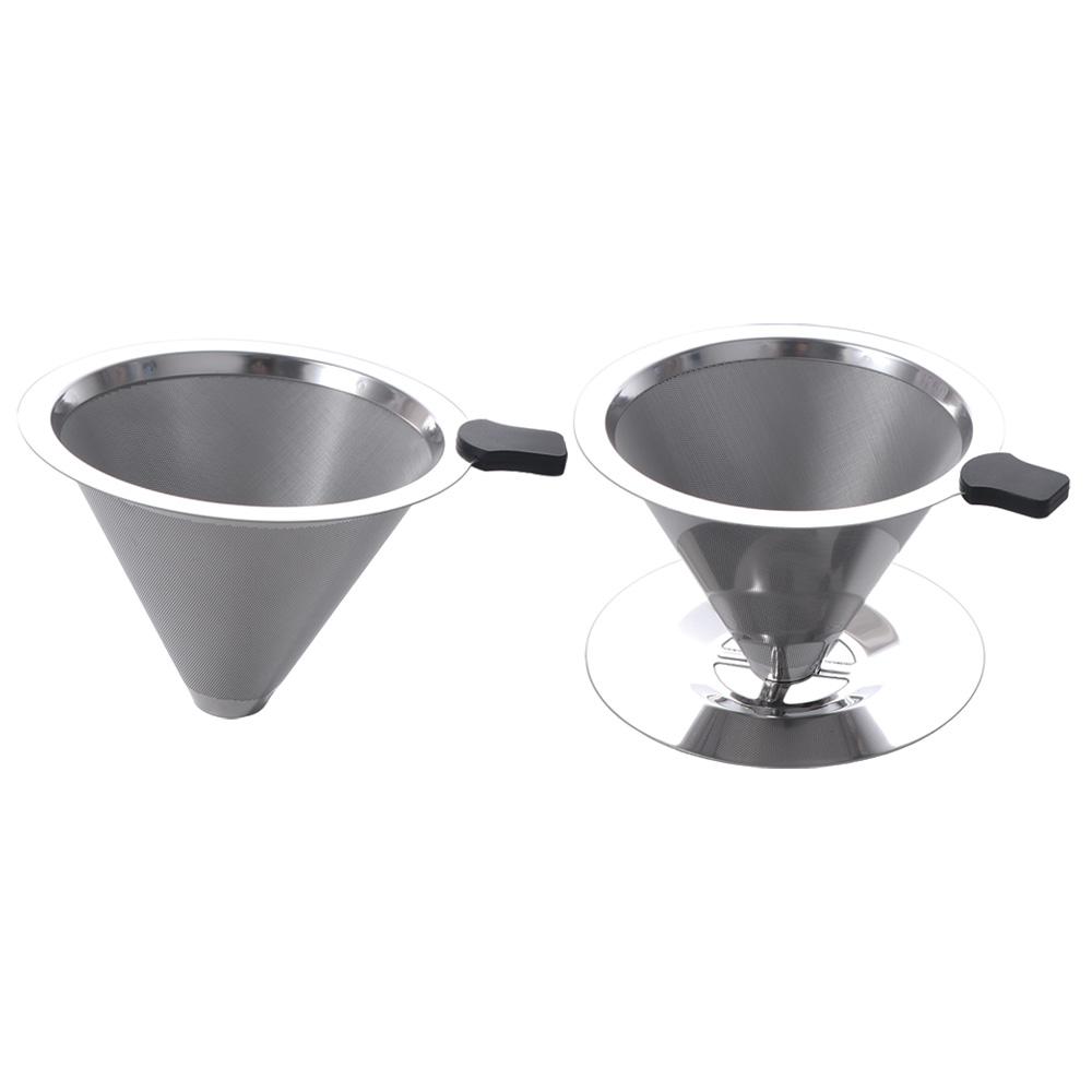 800 Mesh Filter Reusable Coffee Filter Steel Filter Hand Dripping Coffee Maker  Pour Over Coffee