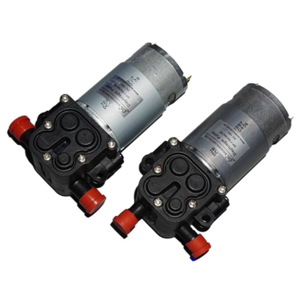 Pompa a Membrana ad Alta Pressione 555 Motor 18V Pressione 8bar 150ml/min Pompa a Membrana 12-24V Pistola ad Acqua Serbatoio Pompa Auto-adescante