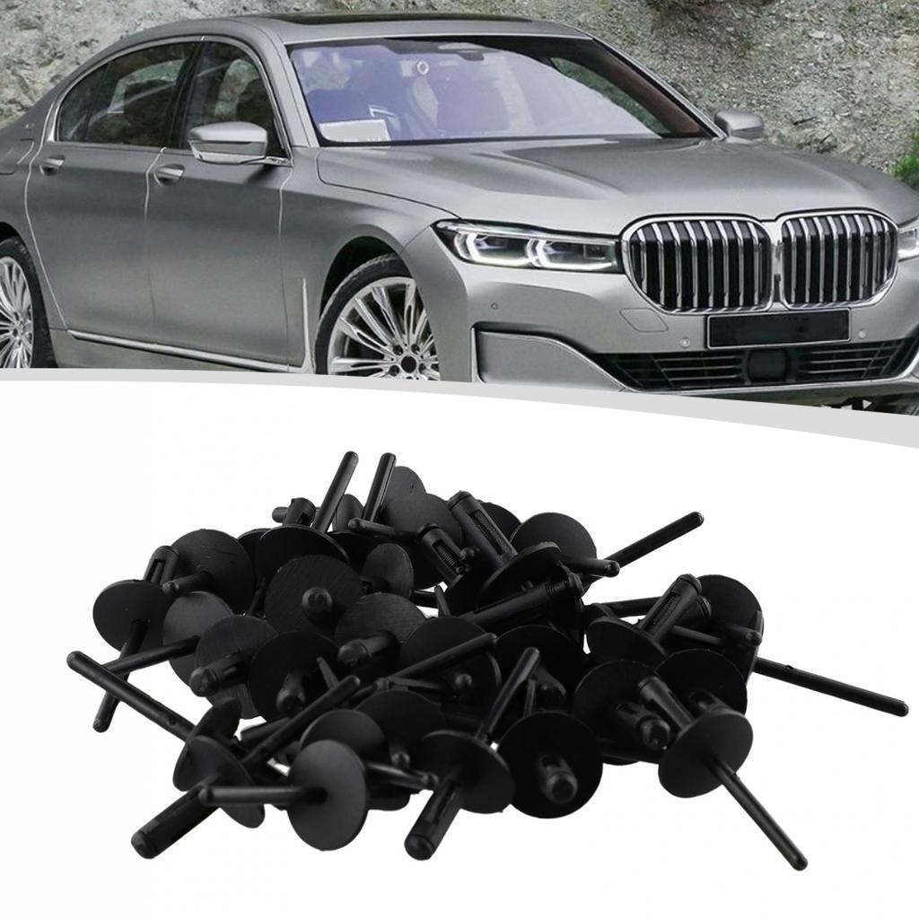 Car Rivets Plastic Black 51777171004 For BMW-E84/X3/F25/E70/X6/E71 Practic