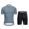 Men Women Cycling Jersey Set Breathable Quick Dry Short Sleeve Shorts Outdoor Sport Bike Riding Apparel