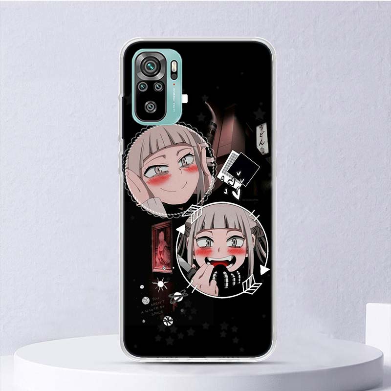 Anime Himiko Toga Waifu Soft Case For Xiaomi Redmi 10 10A 10C 9 9A 9C 9T Phone Cover 8 8A 7 7A 6 6A S2 K20 K40 Pro 10X Funda Coq