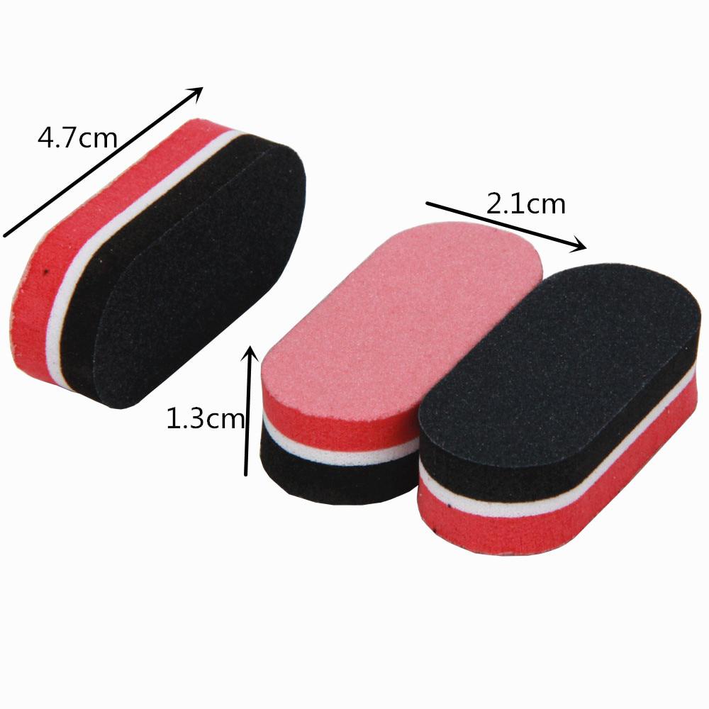 40 Stücke Mini Nagel Puffer Bunte DIY Schwamm Professionelle Maniküre Pflege Nail art Puffer Dateien Werkzeuge