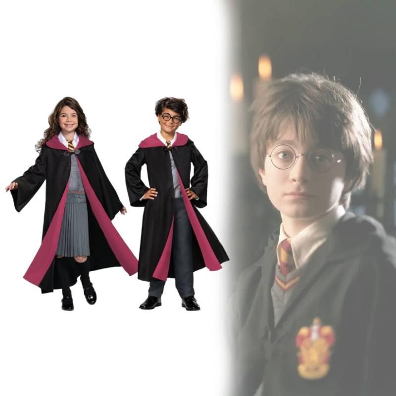 Harry Potter Cosplay Dress For Children Soft Polyester Material Perfect For Performance And Parties