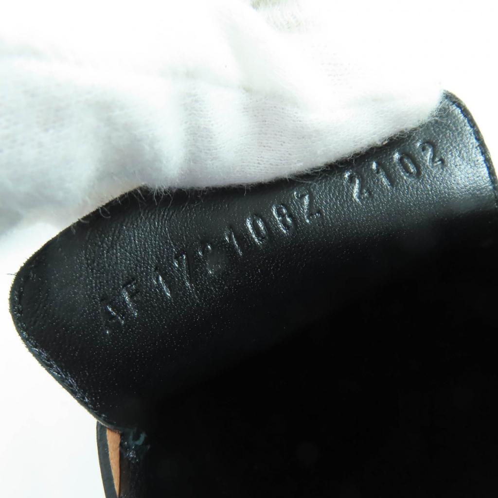 Mocasini HERMES superbi mocasini paris HMetal Piele Negru bej 37 17208Z Folosit