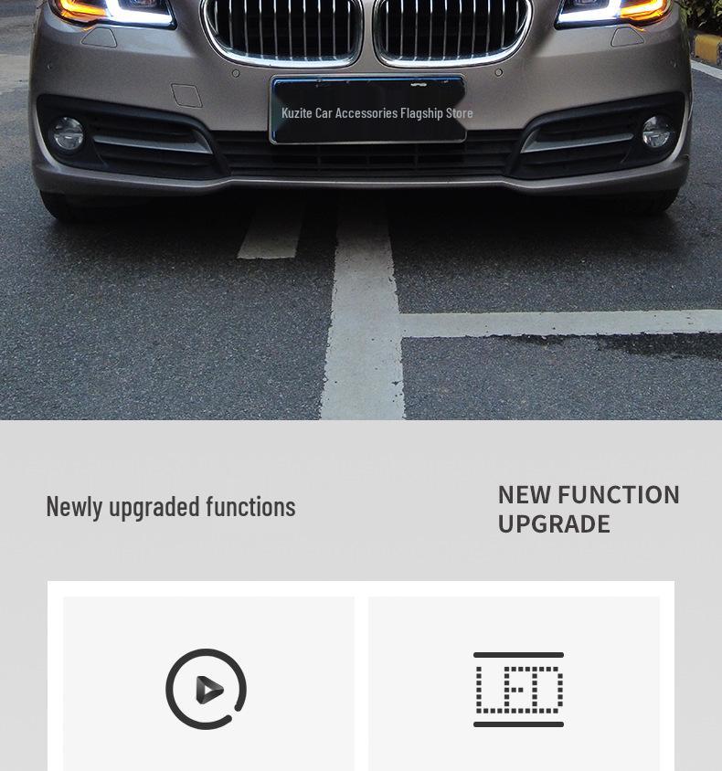 Compatible Bi-Xenon LED Headlight Assembly for 2011-2017 BMW 5 Series (G38)