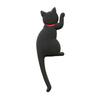 Fridge Sticker with Hook High Toughness 3D Realistic Cartoon Cat Design Refrigerator Sticker Decorative Fridge Accessory