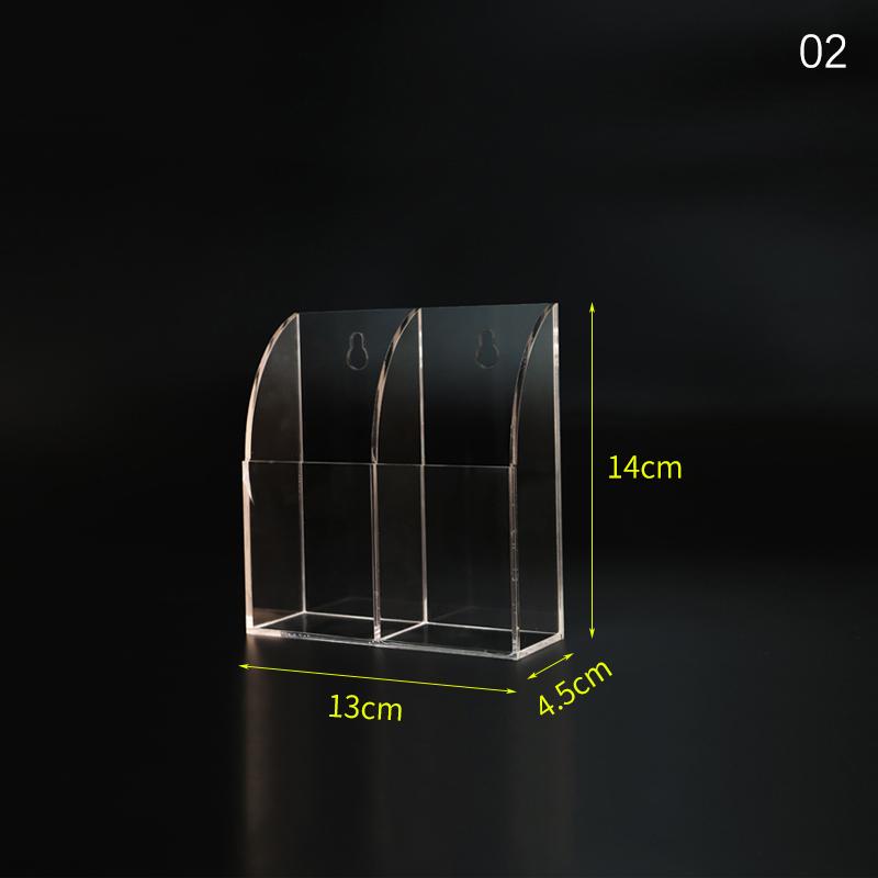 Phone/Tv Remote Control Storage Box Home Desk Makeup Organizer Holder Container