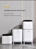 Premium Kitchen Trash Can with Lid, Pedal, and Waste Sorting