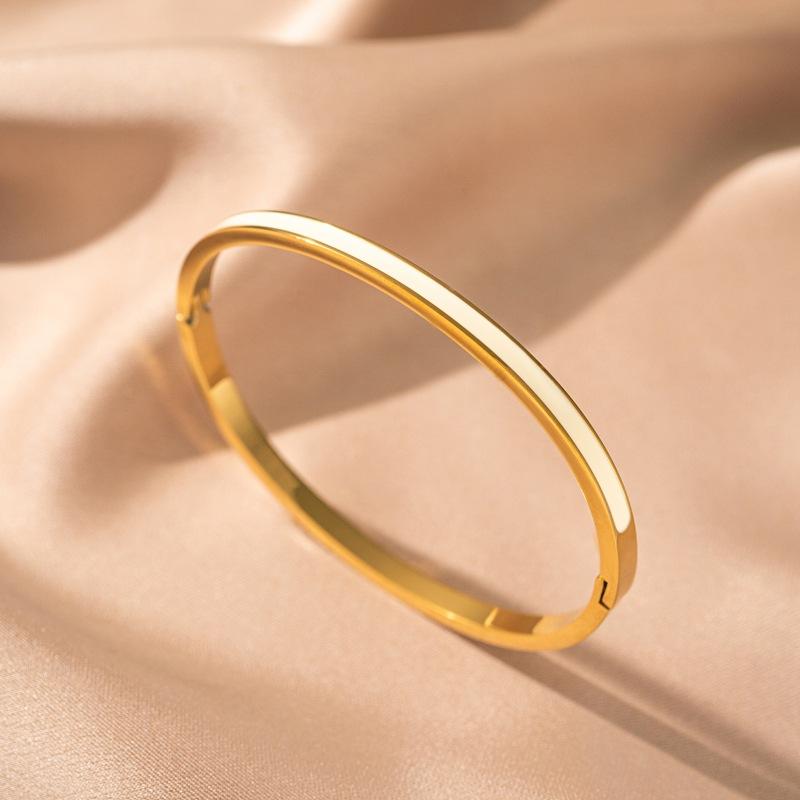 Women's K Color Buckle  Oil Dripping Bracelet  Bracelet High-end Hand Jewelry