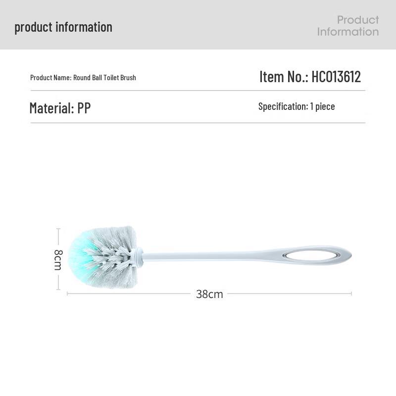 Meiliya Wall-Mounted Plastic Toilet Brush