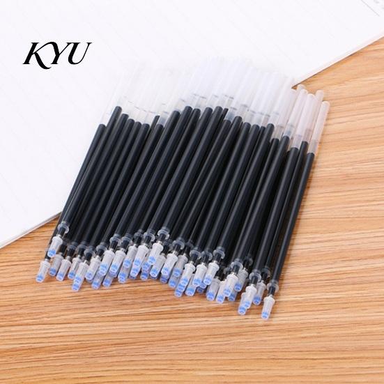 Needle Tip Pen Refills 50PCS 0.5mm Gel Ink Refills, And Conical Universal Replacement School Stationery Accessories Smooth Writing Pigment Based