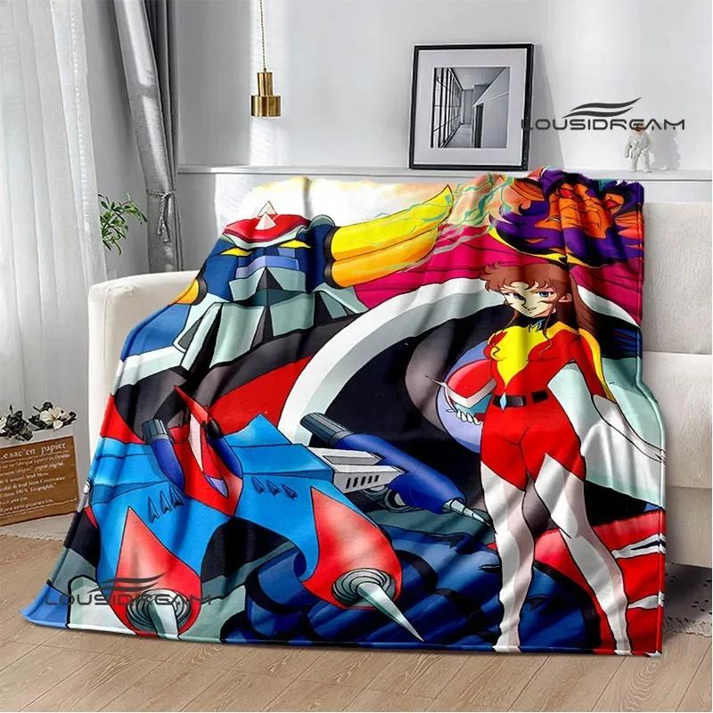 UFO ROBO GRENDIZER GOLDORAK Printed Blankets Warm Flannel Blankets Soft and Comfortable Blanket Bed Linings Birthday Gift