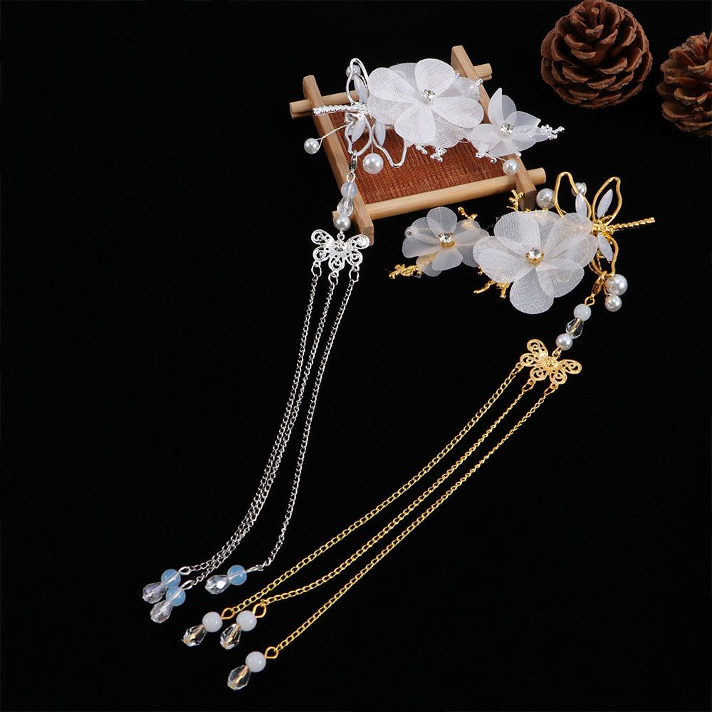 Long Tassel Butterfly Hairpin Fashion Accessories Hair Clip Jewelry Hair  Styling Accessories