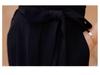 Women's Short Sleeve Black Slimming Jumpsuit - Summer 2026 Fashion