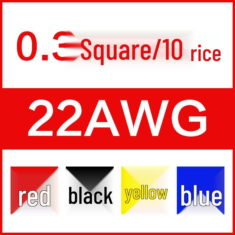 High-Temp Ultra-Soft Silicone Wire for Model Aircraft - 16 To 4 AWG