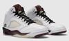 IB1528-100 A Ma Maniere Nike Air 5 Retro SP White Burgundy Crush (Men's)