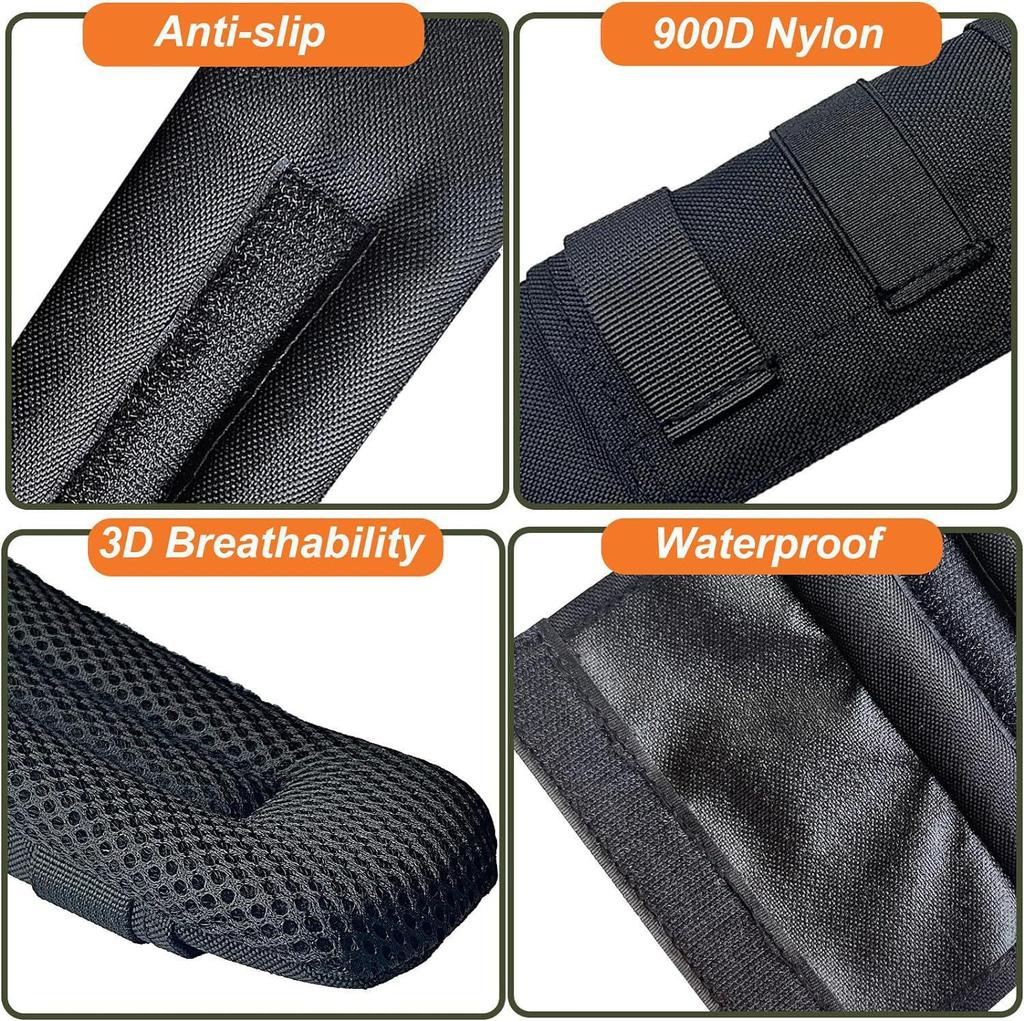 Lightweight Anti-Slip Tactical Vest Shoulder Pads for Outdoor Training