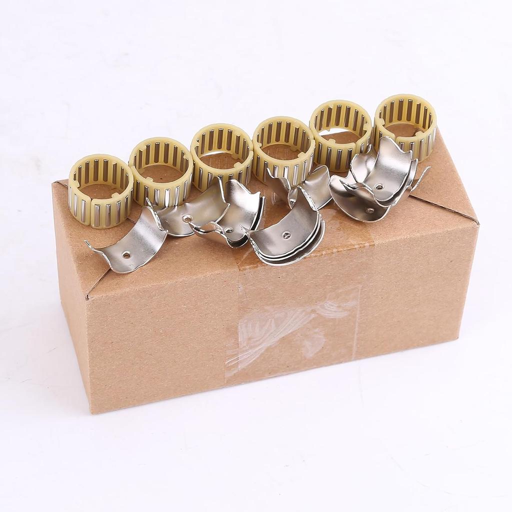 Zestaw 6 łożysk igiełkowych wałka mimośrodowego wałka rozrządu silnika Kompatybilny dla 00-18 X5 F15 E53/70 Zastępuje 11377615379