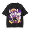 DragonBall Z Master Roshi Printed Tshirt Mens and Womens Washed Tshirt High Quality Vintage Cotton Tshirt YK Tops