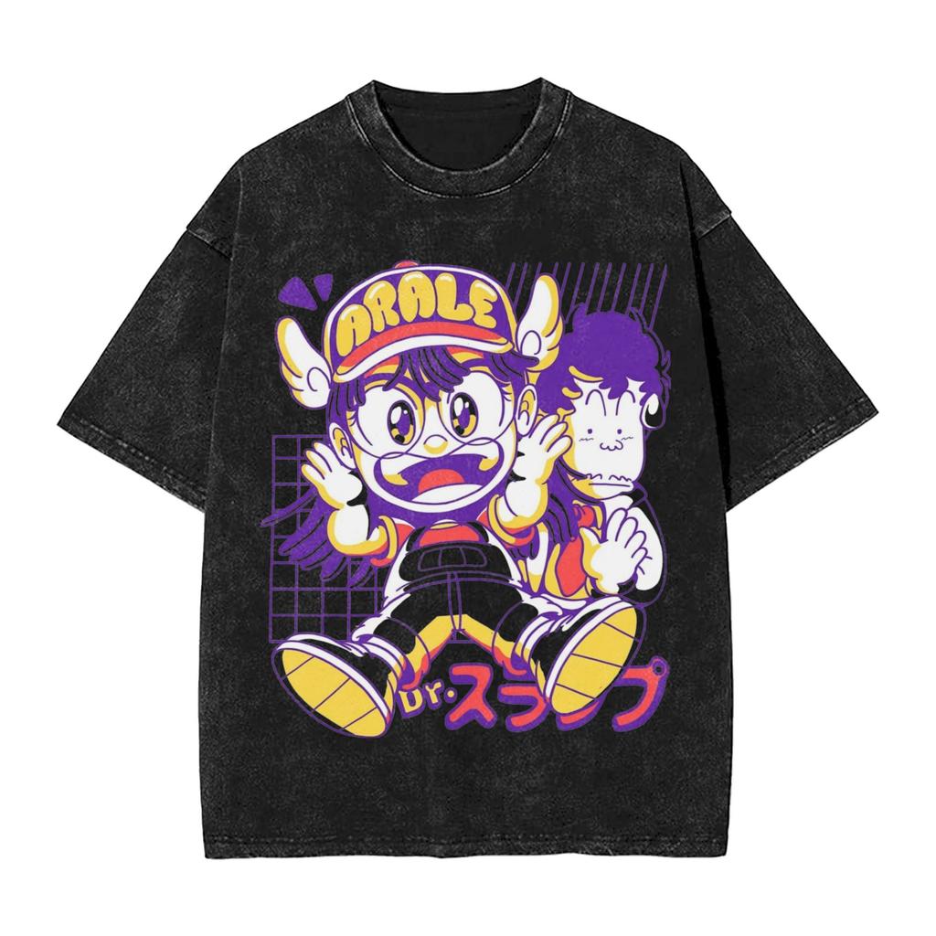 DragonBall Z Master Roshi Printed Tshirt Mens and Womens Washed Tshirt High Quality Vintage Cotton Tshirt YK Tops