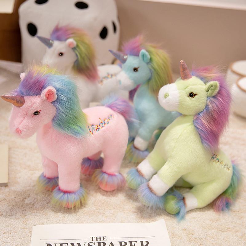 Unicorn Plush Toy With Pp Cotton Filled For Kids Bedtime Comfort And Gift
