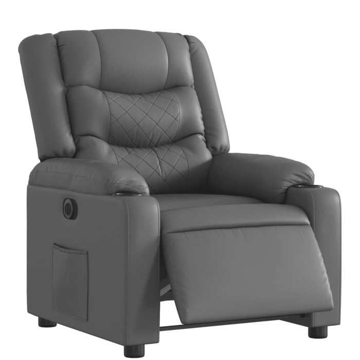 VidaXL Electric Recliner, Relaxation Chair with Adjustable Backrest and Footrest, Living Room Seat 3206546