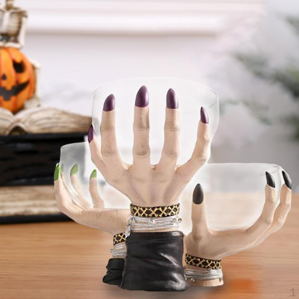 

Stand Holder Bowl Tabletop Ornament, Halloween 3Pcs