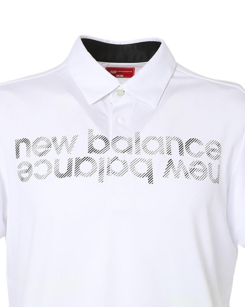 Golf Poloshirt 5 [New Balance] Kurzarm (Dehnbar & Kühlend) / Herren / 012-6168006 030_Weiß [L]