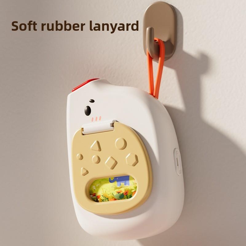 Elephant Shape Developmental Mobile Phone Toy With Electronic Learning Music