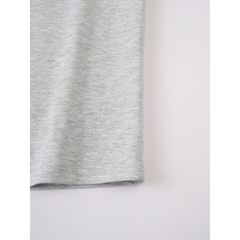 Herren locker farbblockiertes kurzärmeliges T-Shirt.