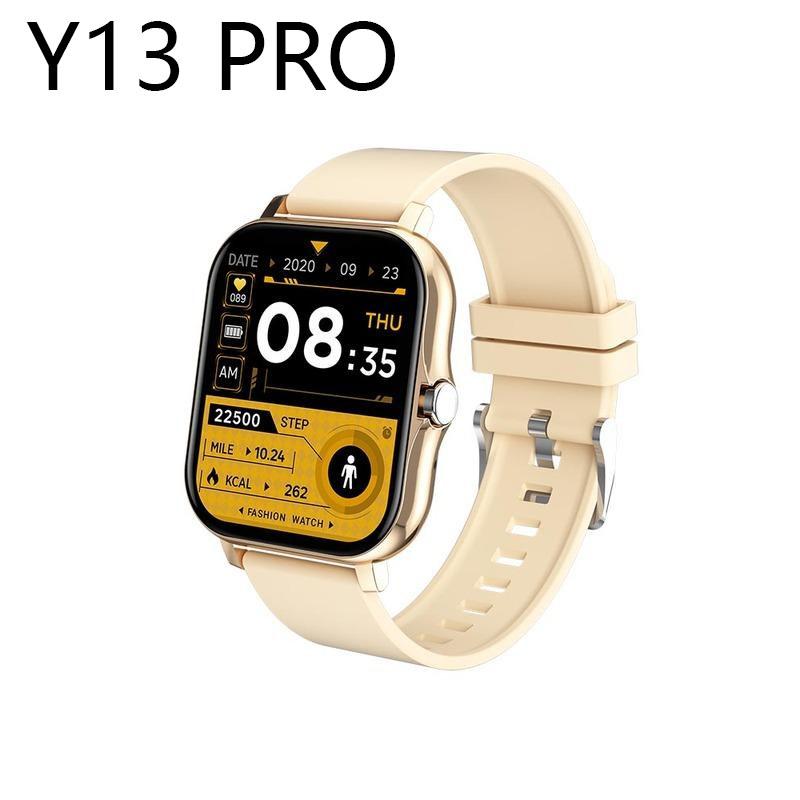 Y13 PRO Умные часы Pro Модные Bluetooth-звонки 1,8-дюймовый экран Пульсометр Фитнес-трекер Голосовой помощник Мужские и Женские Смарт-часы GTS
