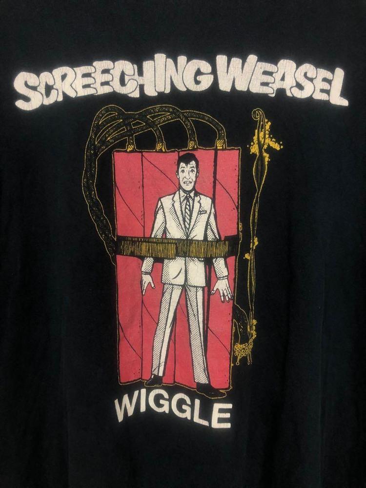 Screeching Weasel Black T-Shirt Cotton Full Size Unisex S-5XL Unisex T-Shirt XL
