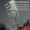 For Samsung Galaxy S25 Ultra Magnetic Case Anti Drop PC + TPU Phone Cover