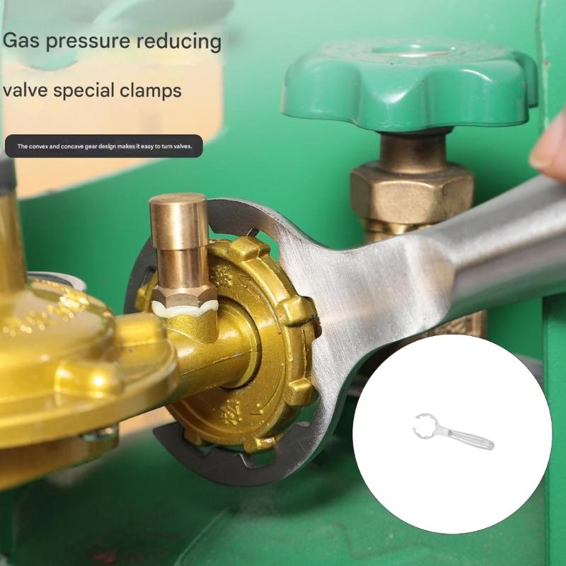 Klucz nastawny do regulatora ciśnienia ze stali stopowej Narzędzie do zaworów zbiorników Szybkie zwalnianie Do użytku domowego i przemysłowego