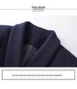 Women's Professional Mid-Length Wool Coat for Winter Workwear