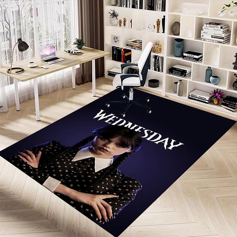 1pc skull crossbones Carpet Anti Slip Polyester Floor Mat for office.Bedroom