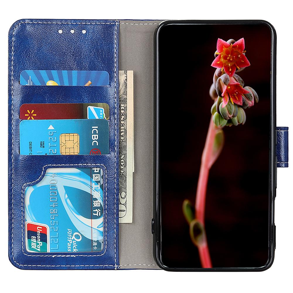 For Xiaomi Redmi A3/Poco C61 4G PU Leather Case Cell Phone Back Cover Retro Phone Shell