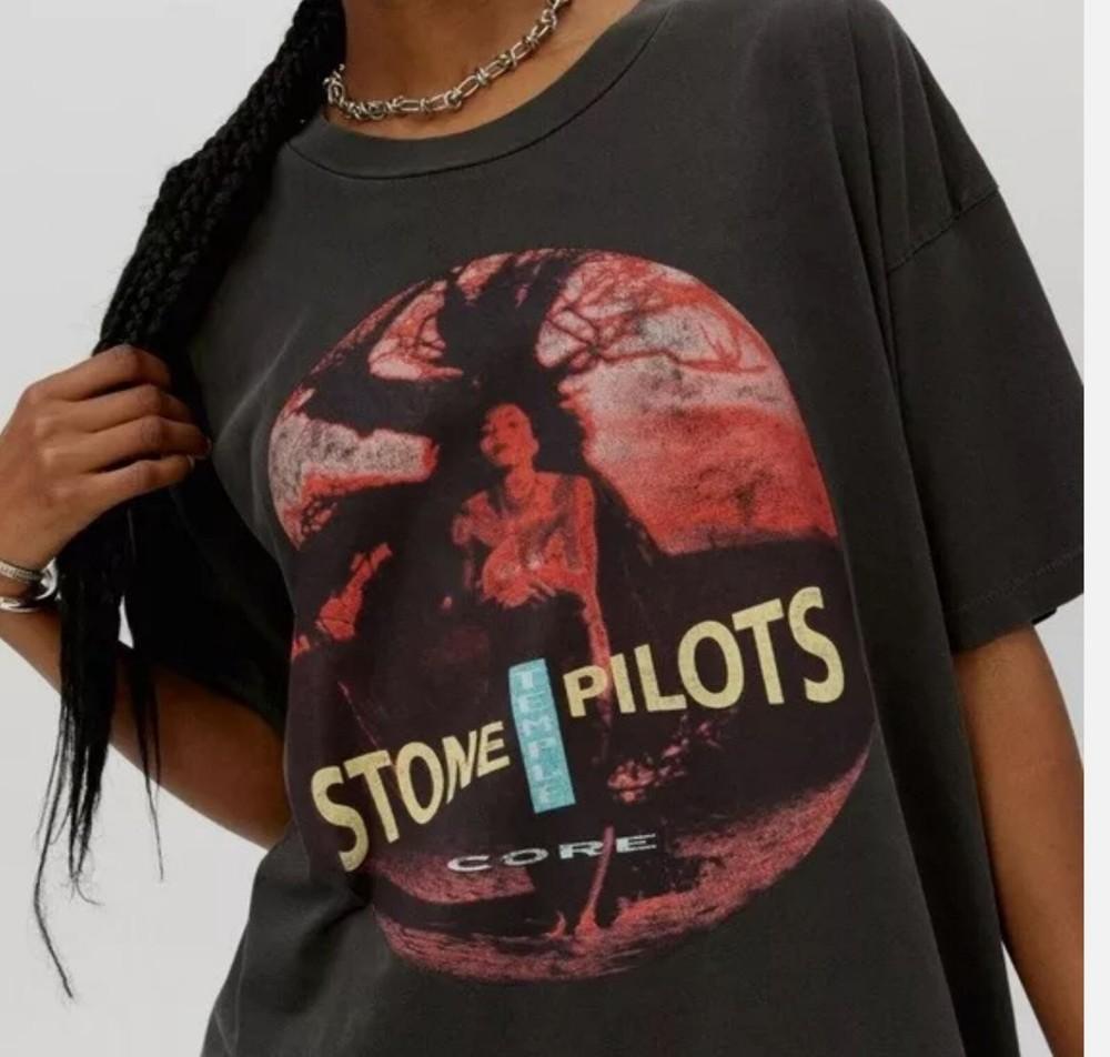 

Stone Temple Pilots Black Short Sleeve Cotton T-shirt Unisex S-5XL Unisex T-Shirt XXXXL