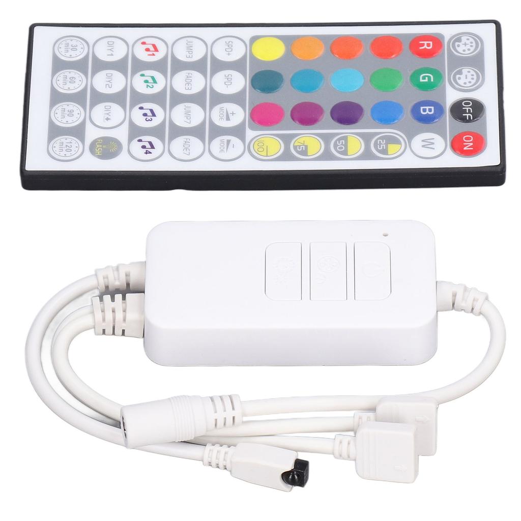 LED Streifenlicht Controller 44 Tasten 3 Tasten RGB Dual-Modus Timing-Funktion WIFI Lichtcontroller
